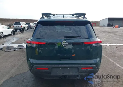 2024 Nissan Pathfinder Rock Creek 4Wd из США, поврежденный, VIN 5N1DR3BD0RC299523